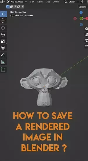 How to save a image in Blender?