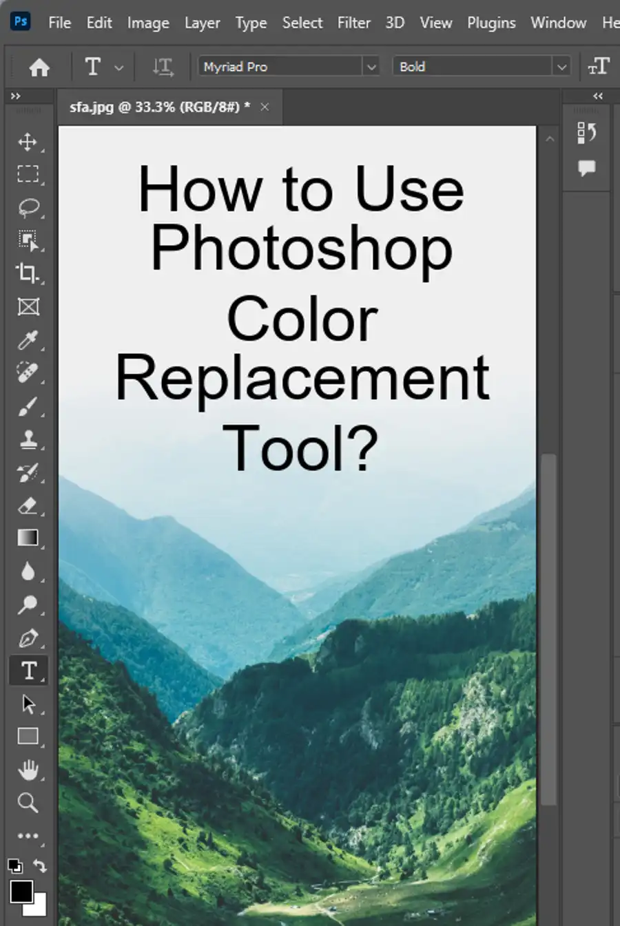 Where Is The Options Bar In Photoshop With Pictures 