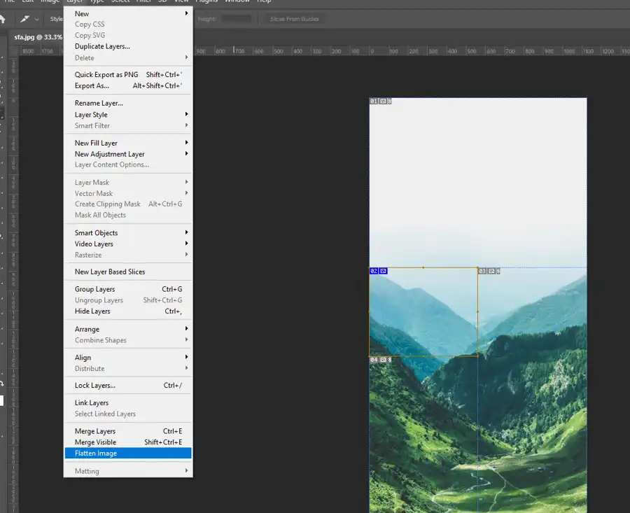 How To Flatten Layers In Photoshop 2 Methods 