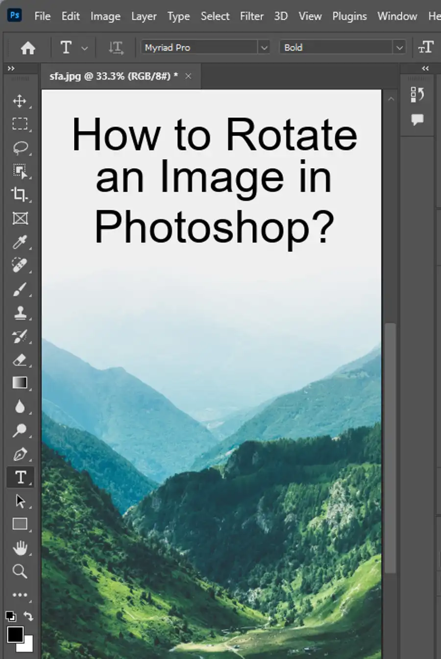  How To Rotate An Image In Photoshop 3 Methods 