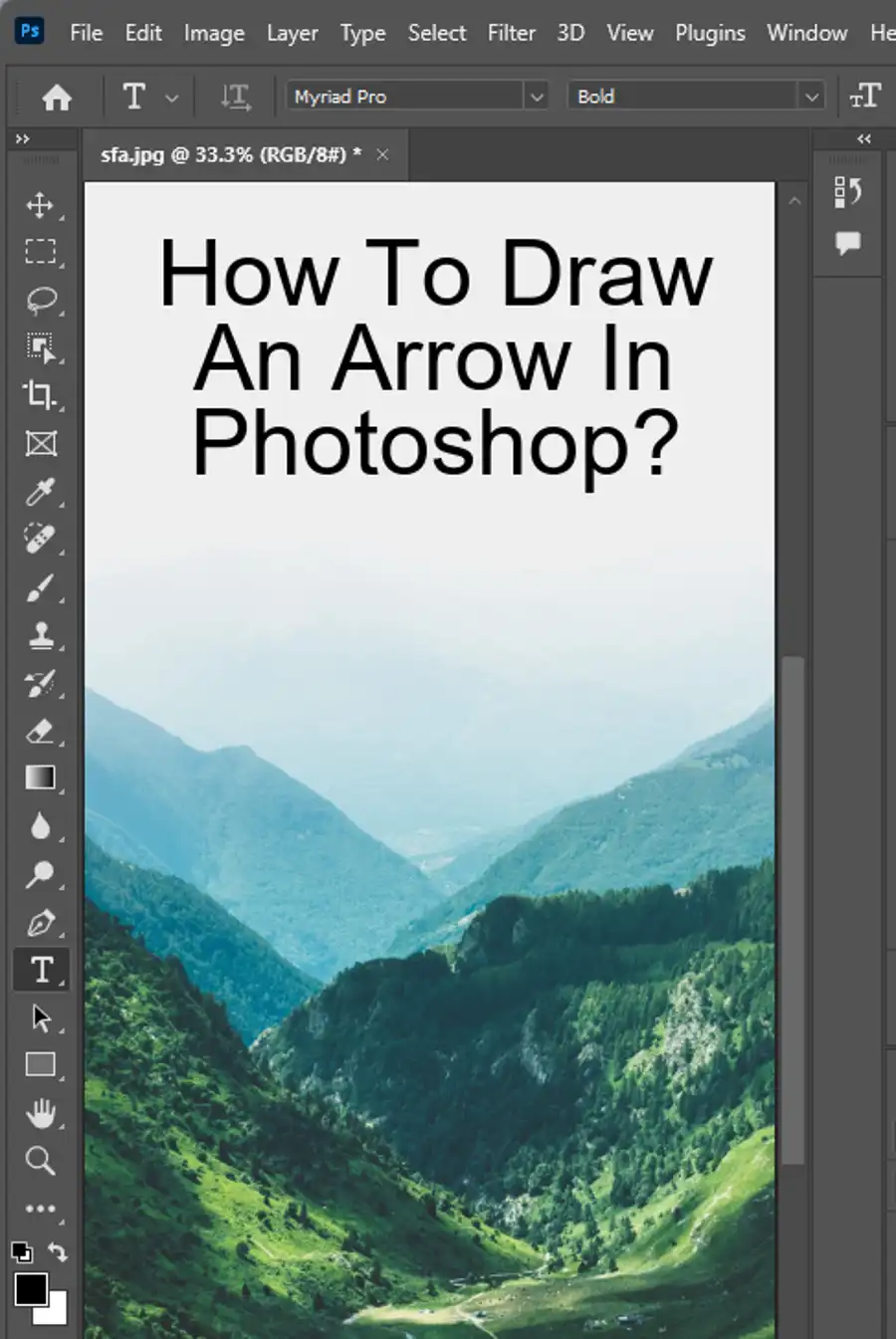 How to Draw an Arrow in
