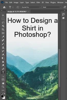 How to Design a Shirt in Photoshop? - With Pictures!